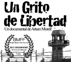Poster for the documentary “Un grito de libertad" 