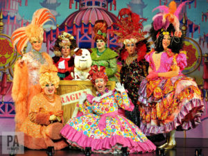 What’s the collective noun for a group of pantomime dames? Photo Cred PA images