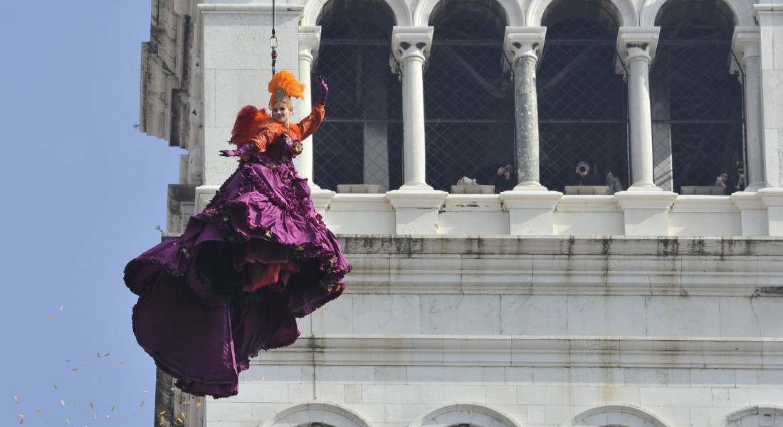“The Flight of the Angel” The Ritual Opening of the Carnival of Venice