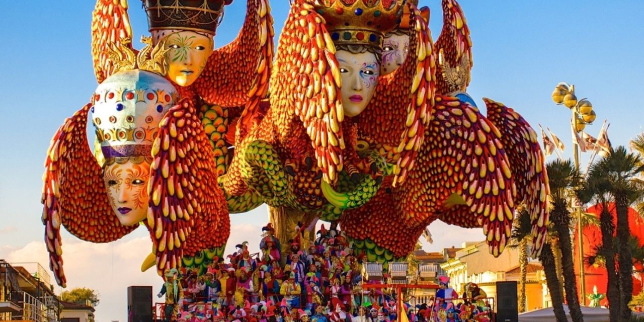 The Gigantic Float Parades for the Carnival of Viareggio