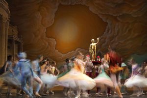 A scene from Sylvia ballet staged by Frederick Ashton as part of the 14th Mariinsky International Ballet Festival at Mariinsky Theatre Photo Credit: Vostock Photo