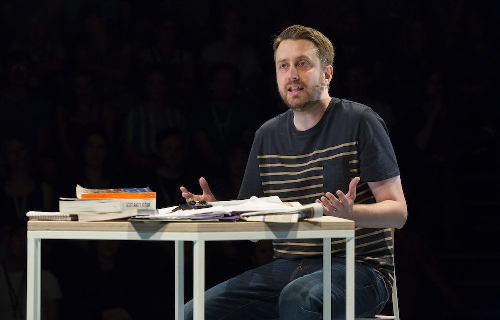 Rob Drummond’s New Solo Show About Democracy – “The Majority” at The National Theatre