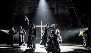 Klątwa [The Curse], adapted from Stanisław Wyspiański’s play, dir. by Olivier Frljić, Teatr Powszechny in Warsaw, Photograph by Magda Hueckel.
