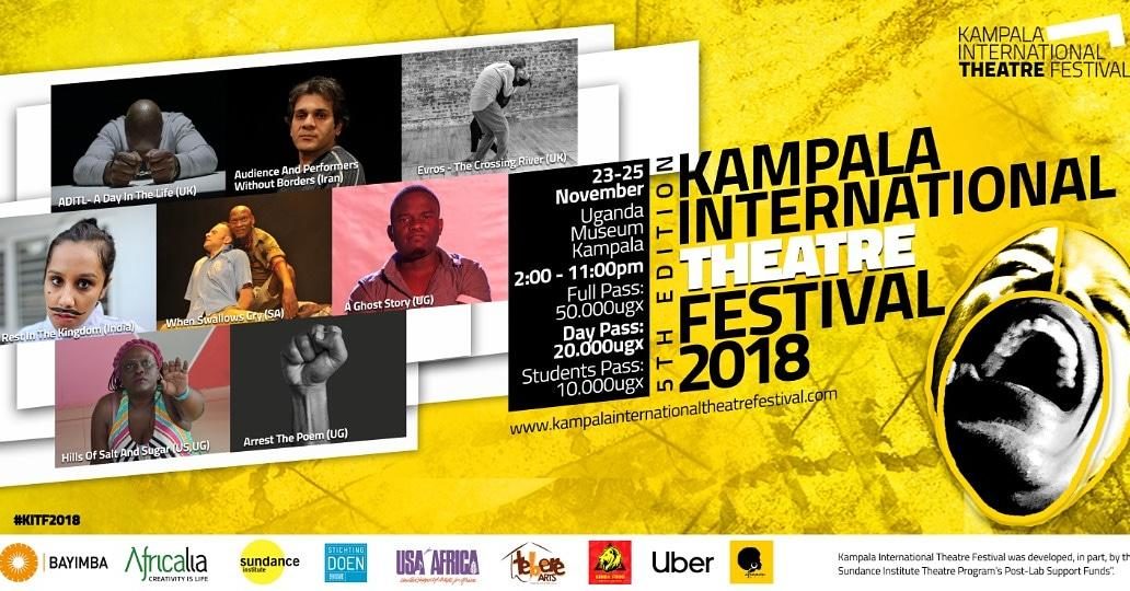 Kampala International Theatre Festival, 2018 Edition