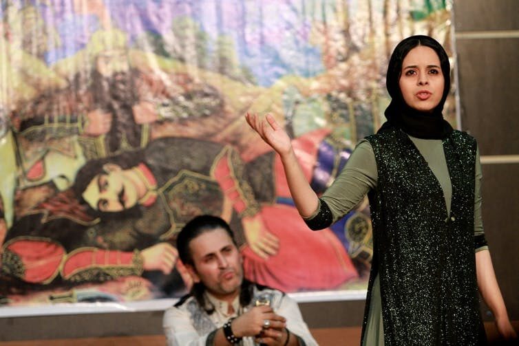 Traditional Storytelling Meets New Media Activism In Iran