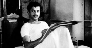Girish Karnad starring in Basu Chatterjee's Bollywood movie "Swami" in 1977.
