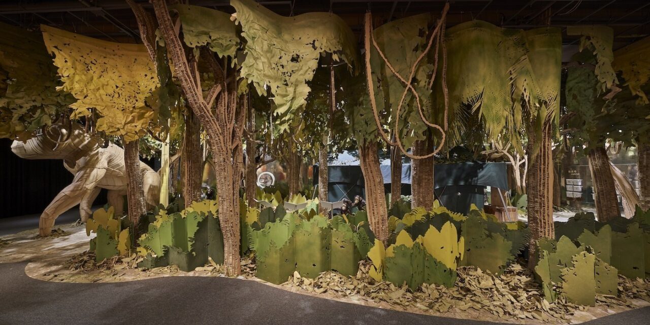 Jane Goodall's Immersive Paper Forest Promotes Conservation - The Theatre  Times