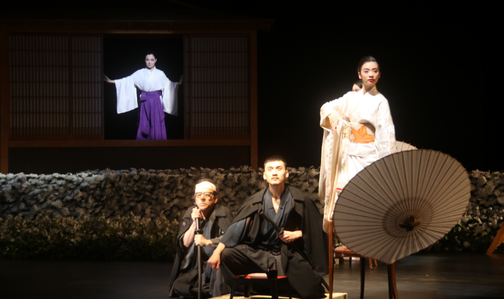 "Cyrano de Bergerac." Director Tadashi Suzuki. Theatre: SCOT (Toga, Japan). Photo from Theatre Olympics Press Service 2019.