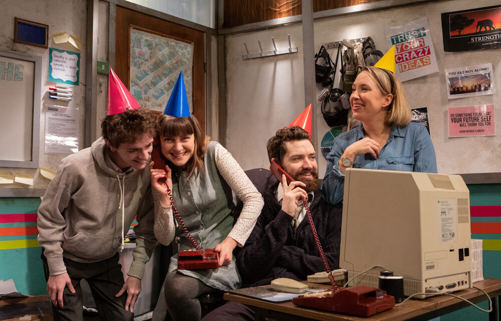 Sam Steiner’s “You Stupid Darkness!” at the Southwark Playhouse: Unconvincing Post-Apocalyptic Office Fantasy