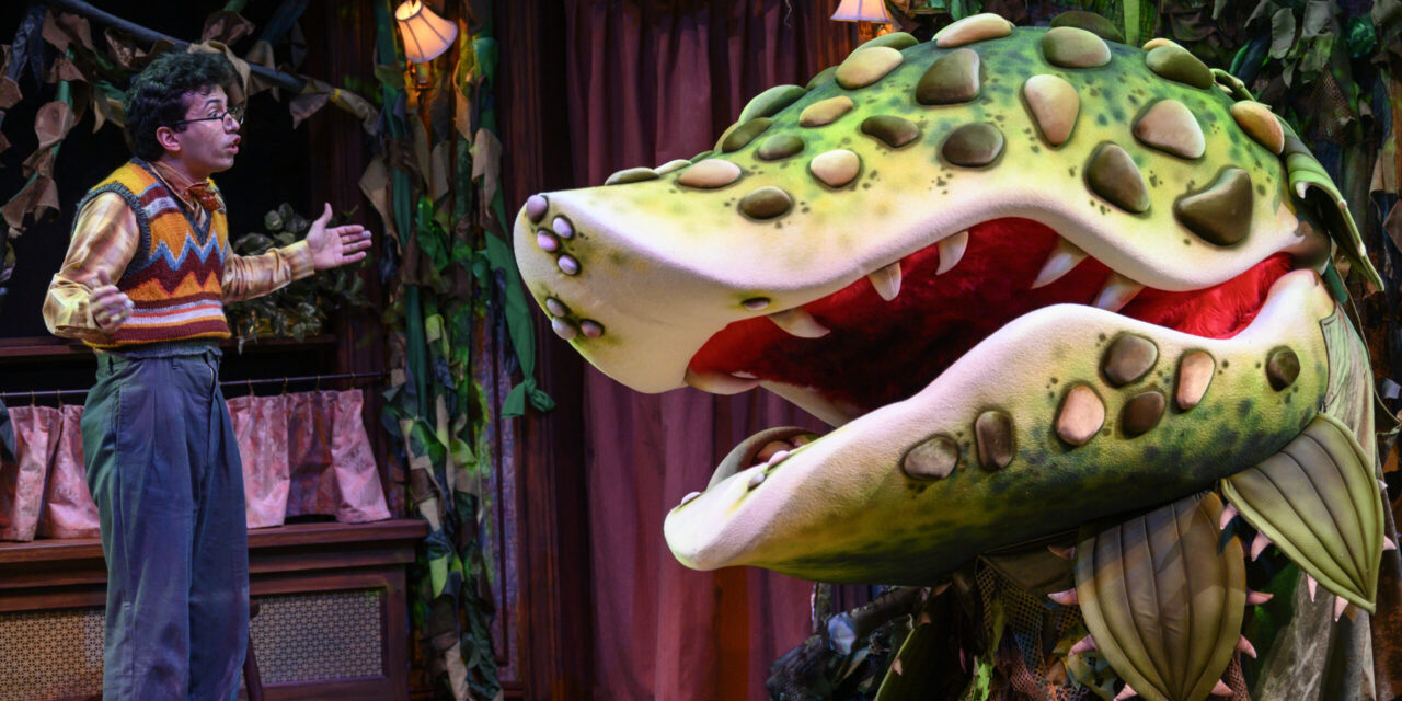 “Little Shop of Horrors” at the Pittsburgh Public Theater in Pittsburgh, PA, USA