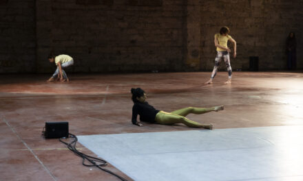 Choreographer Yasmine Hugonnet at Biennale Arcipelago Mediterraneo