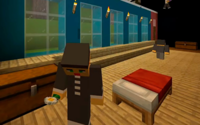 Russian Theatre Stages “The Cherry Orchard” Using Minecraft