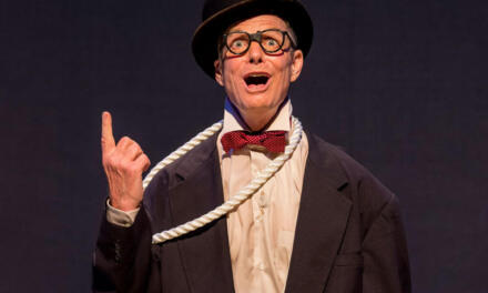 Clowning “On Beckett,” Irwin Delights at the Emerson Paramount Center