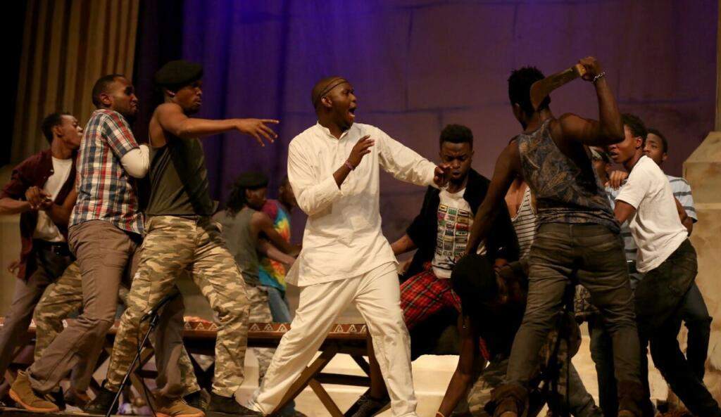 A scene from the NPAS production of ‘Jesus Christ Superstar’ in Nairobi (Photo courtesy of NPAS)