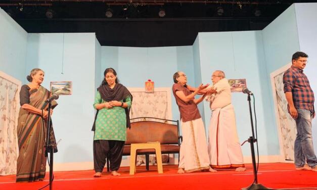 Kathadi Ramamurthy’s Tamil Play “Jugalbandhi” Blends Humor with a Social Message
