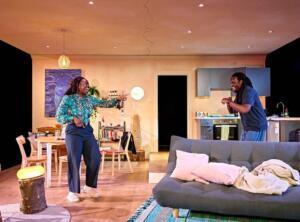 Tiwa Lade and Theo Ogundipe in My Father's Fable. Photo: Manuel Harlan