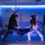 Jack Bandeira and Ksenia Devriendt in Donbas. Photo: Helen Murray