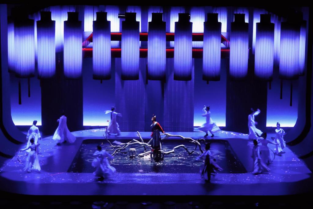 The Ensemble of The Story of the Stone. Press Photo. 