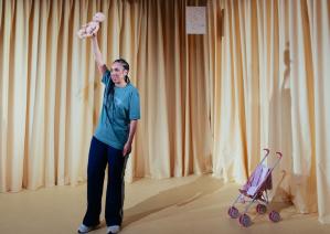 Pearl Mackie in Baby. Photo: Helen Murray
